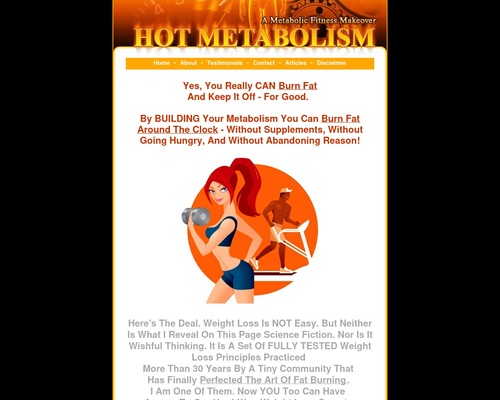 Hot Metabolism