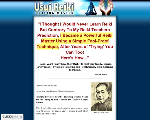 Usui Reiki Healing Master